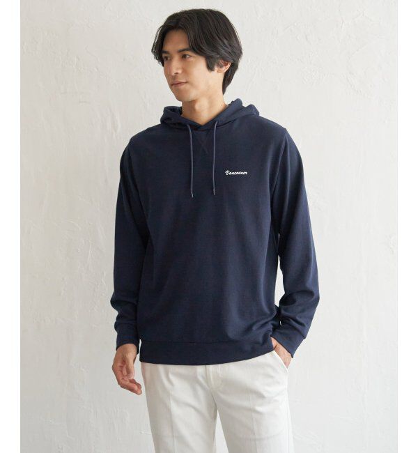 ikka「ブロックインレイＴパーカ」|Tシャツ・カットソー|