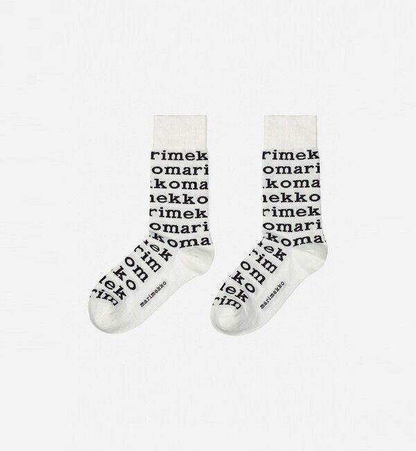 Marimekko「Kasvaa Logo ソックス」|ソックス|