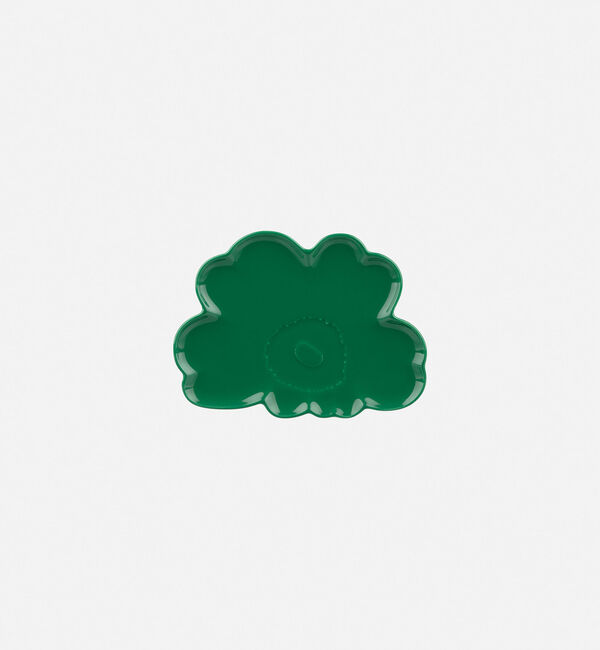 Marimekko「Unikko Shape プレート 19cm」|その他|グリーン