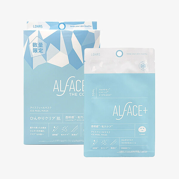 ALFACE＋（オルフェス）「ALFACE+(オルフェス) アイスフィールマスク (6枚)」|フェイスマスク・パック|