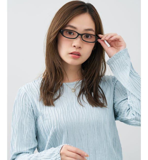  「FASHION スクエア型 メガネ | 軽量 眼鏡 伊達めがね 度付きレンズ交換 度あり 度なし レンズ交換券付」|メガネ|