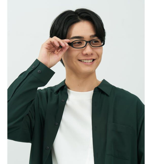  「FASHION スクエア型 メガネ | 軽量 眼鏡 伊達めがね 度付きレンズ交換 度あり 度なし レンズ交換券付」|メガネ|
