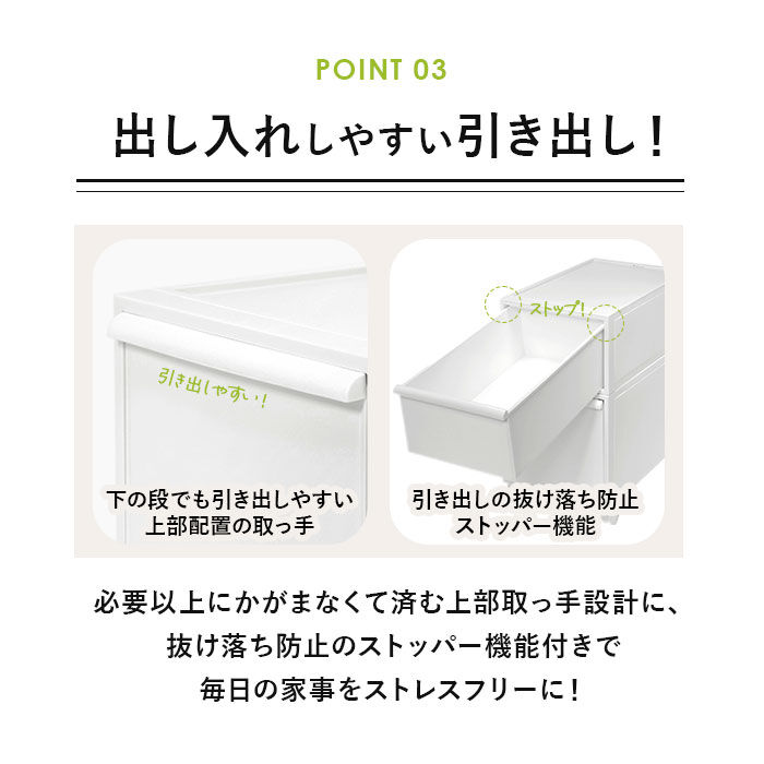 like-it「収納ケース 引き出し 通販 クローゼットシステム M 3個組 ライクイット like it 収納」|その他|