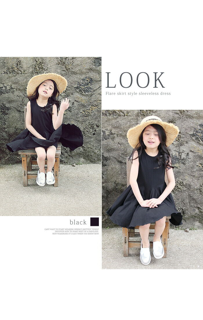 BACKYARD FAMILY「ノースリーブ ワンピース キッズ 通販 ノースリーブワンピース 夏 10005090 サマードレス」|その他|