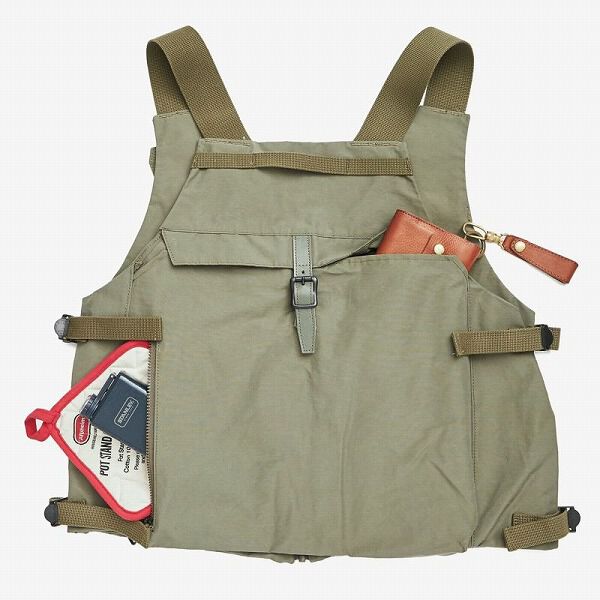 AS2OV「AS2OV / アッソブ SHRINK NYLON CAMP VEST 3」|ベスト・ジレ|