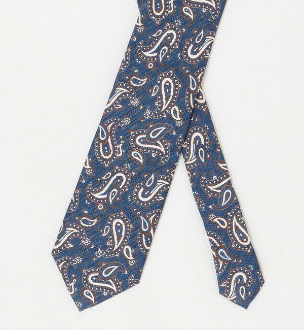 UNITED ARROWS「＜STEFANO BIGI＞ラスティック ペイズリー プリント ネクタイ」|ネクタイ・蝶ネクタイ|