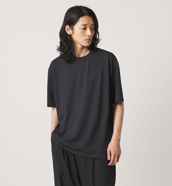 UNITED ARROWS「ファンクション Tシャツ 吸水速乾 通気性」|Tシャツ・カットソー|DK.GRAY