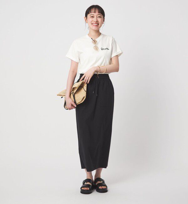 UNITED ARROWS green label relaxing「＜Gymphlex＞ショートスリーブ エンブロイダリー Tシャツ」|Tシャツ・カットソー|