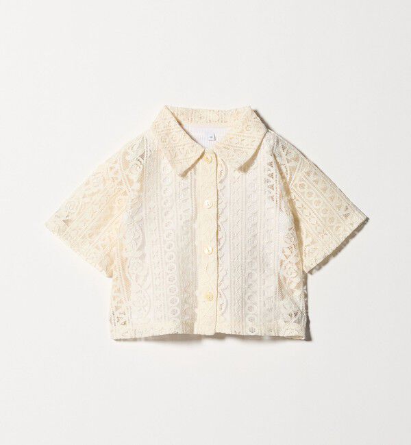 UNITED ARROWS green label relaxing「レース シャツ タンクトップセット / キッズ 100cm-130cm」|シャツ・ブラウス|