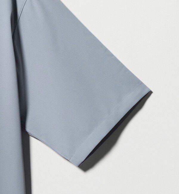 UNITED ARROWS green label relaxing「【WEB限定】JUST fit ソフトドレープ ボックスシルエット 半袖 シャツ」|シャツ・ブラウス|