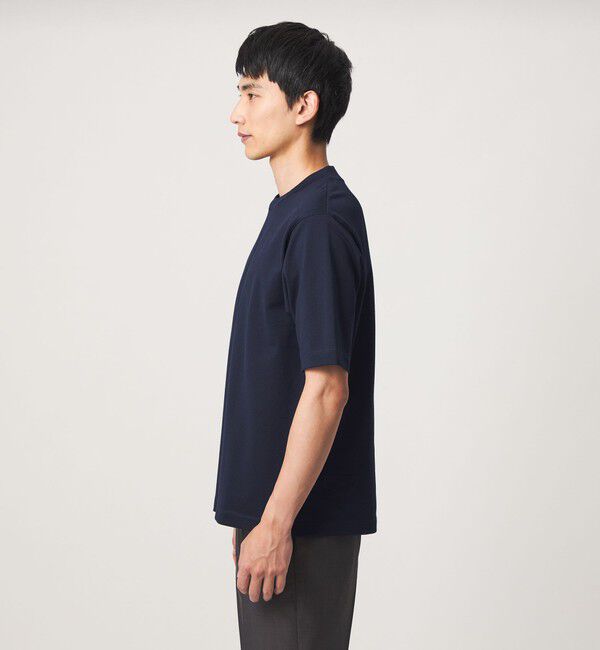 UNITED ARROWS green label relaxing「ミニ ワッフル ビズ クルーネック カットソー -UVカット-」|Tシャツ・カットソー|