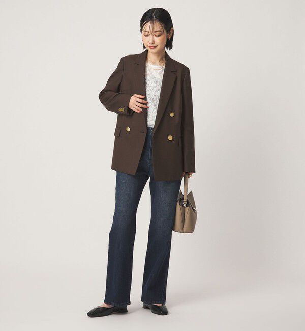 UNITED ARROWS green label relaxing「［size SHORT/TALLあり］Greed グリード ダブル ジャケット ウォッシャブル」|テーラードジャケット|