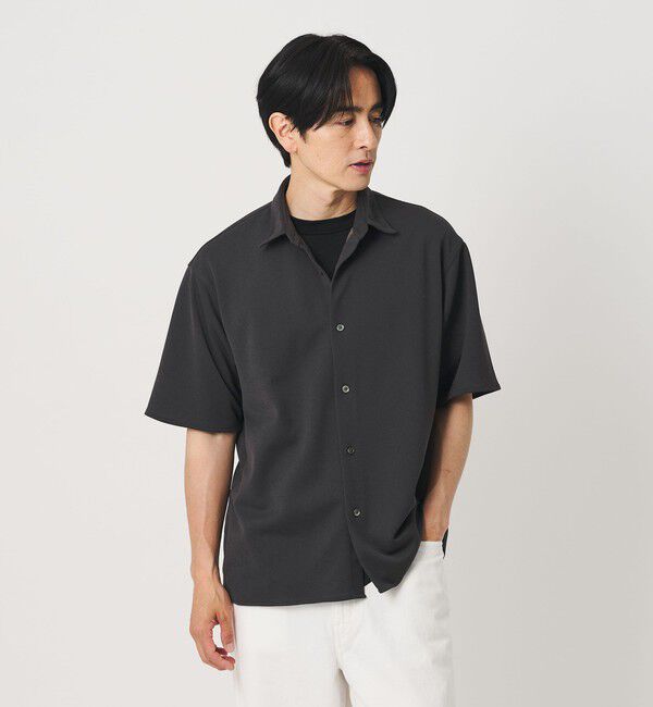 BEAUTY&YOUTH UNITED ARROWS「ドライ スムース ジャージー ショートスリーブシャツ 吸水速乾」|シャツ・ブラウス|