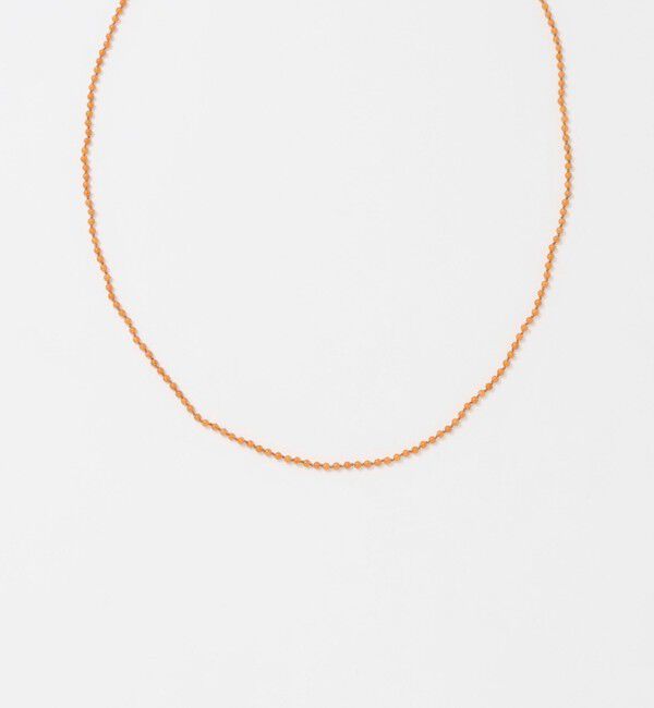 BEAUTY&YOUTH UNITED ARROWS「【WEB限定】＜Causerie＞天然石 カラー ロングネックレス」|ネックレス|