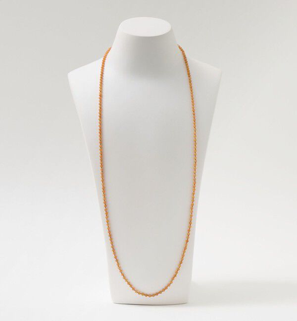 BEAUTY&YOUTH UNITED ARROWS「【WEB限定】＜Causerie＞天然石 カラー ロングネックレス」|ネックレス|