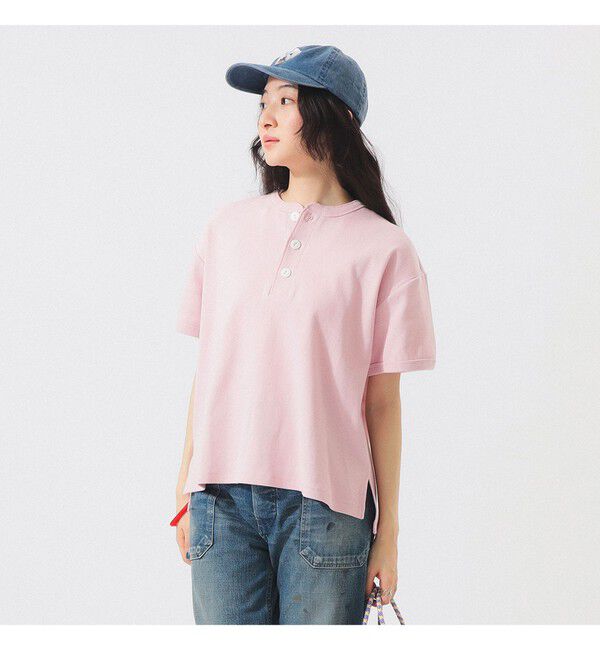 BEAMSBOY「【別注】Healthknit / ヘビー リブ ショートスリーブ Tシャツ」|Tシャツ・カットソー|