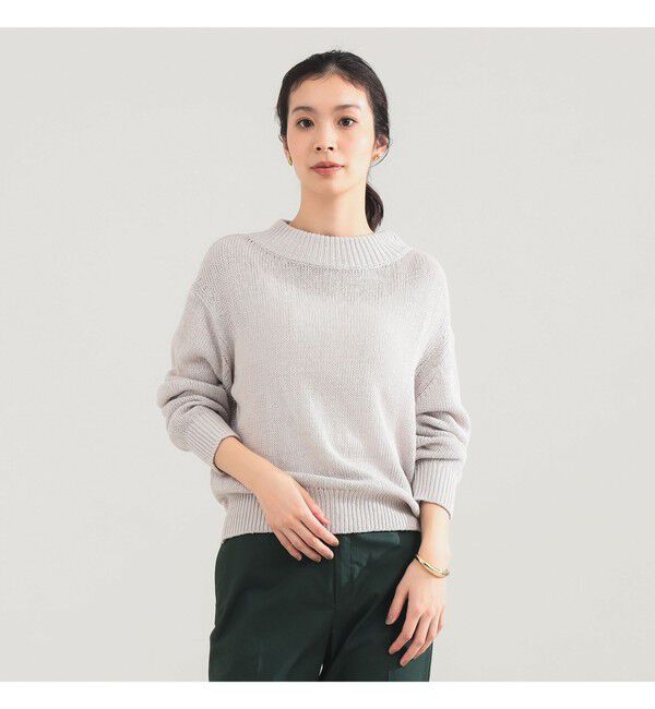 Demi-Luxe BEAMS 「AK+1 / 3ゲージ ボトルネック プルオーバー」|ニット・セーター|OYSTER
