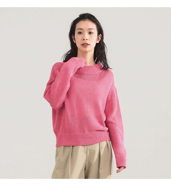 Demi-Luxe BEAMS 「AK+1 / 3ゲージ ボトルネック プルオーバー」|ニット・セーター|