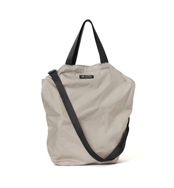 bPr BEAMS「リップストップ ショルダートートバッグ M」|ポーチ|SAND_BEIGE