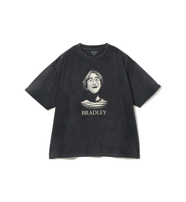 BEAMS「ポートレイト Tシャツ【ベーシックフィット】」|Tシャツ・カットソー|FADE_BLACK