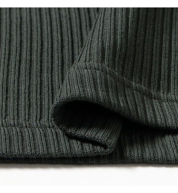 BEAMS「ショート リブ ポロシャツ【ワイドショートフィット】」|ポロシャツ|