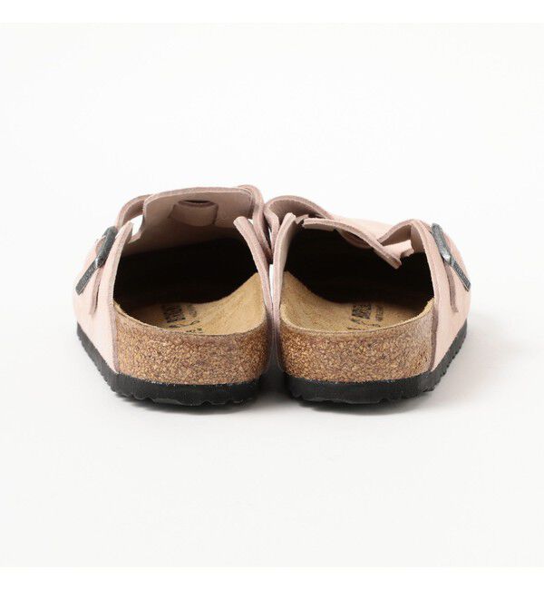 BEAMS「BEAMS｜BIRKENSTOCK / Boston PINK｜メンズ サンダル｜スエード｜レギュラー幅 ｜定番人気アイテム」|サンダル|
