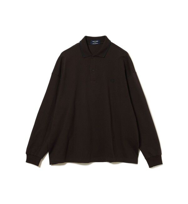 BEAMS「【別注】FRED PERRY / Pique Long Sleeve Polo Shirt」|ポロシャツ|RICH_BROWN