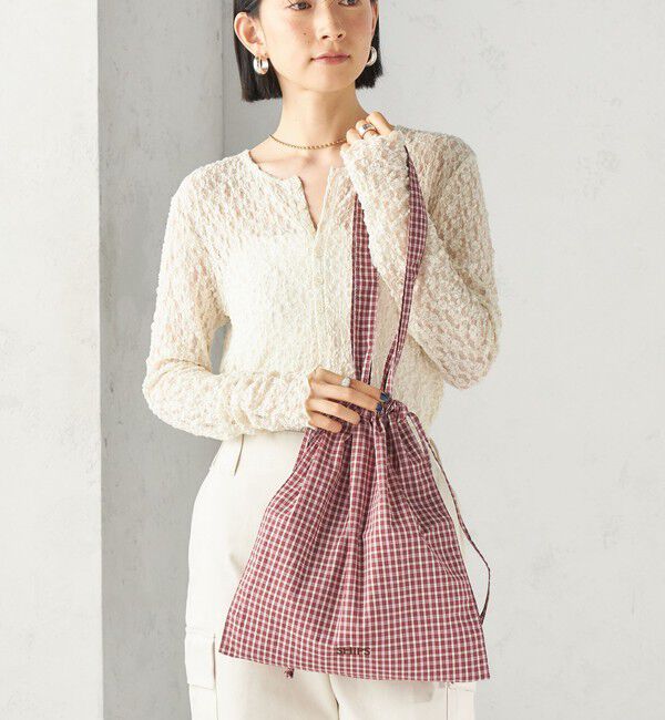 SHIPS for women「2WAY ドローストリング トート バッグ」|トートバッグ|