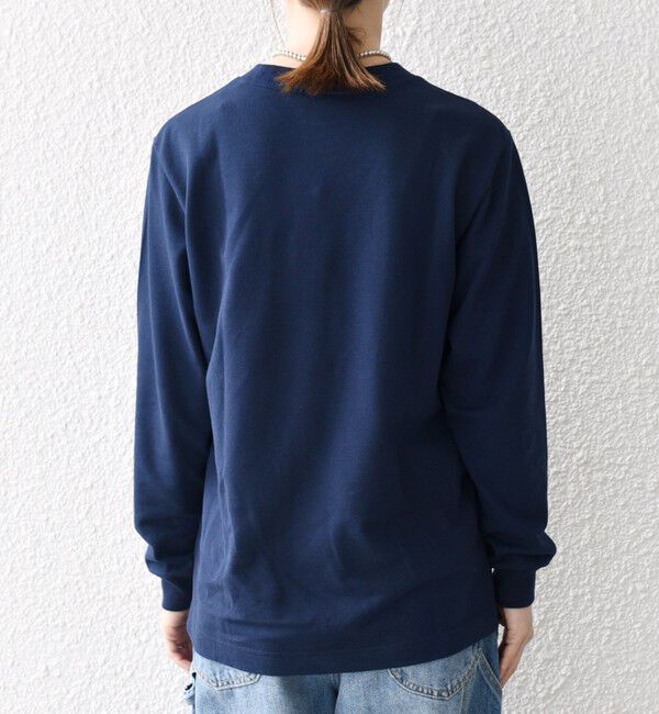 SHIPS any「《追加予約》【SHIPS any別注】LACOSTE:〈洗濯機可能〉ピケ クルーネック ロンT 26AW」|Tシャツ・カットソー|