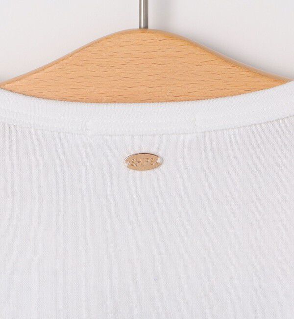 SHIPS KIDS「SHIPS KIDS:140～150cm / ネックフラワー Tシャツ」|Tシャツ・カットソー|