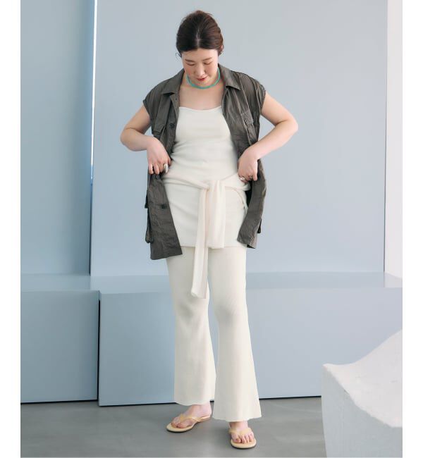 EMILYWEEK「EMILY WEEK&times;FRAMeWORK コラボニットパンツ」|その他|
