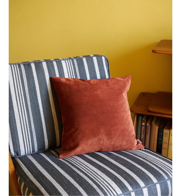journal standard Furniture「SUEDE LEATHER CUSHION　クッションカバー」|クッション・クッションカバー|ブラウン