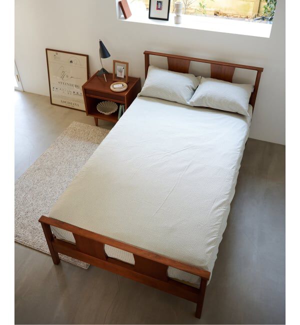 journal standard Furniture「SUCKER CHECK BOX SHEET SD　ボックスシーツ セミダブル」|その他|
