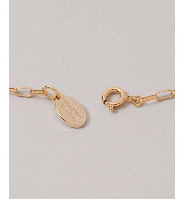 VERMEIL par iena「CHIBI JEWELS チビジュエルズ Long Long Chain Mini Rectangle chain」|ネックレス|