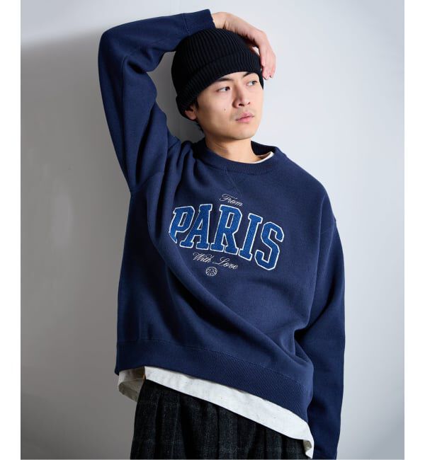 Paris Saint-Germain「【Paris Saint-Germain 】JP ChenilleSweat From Paris With Love」|ニット・セーター|