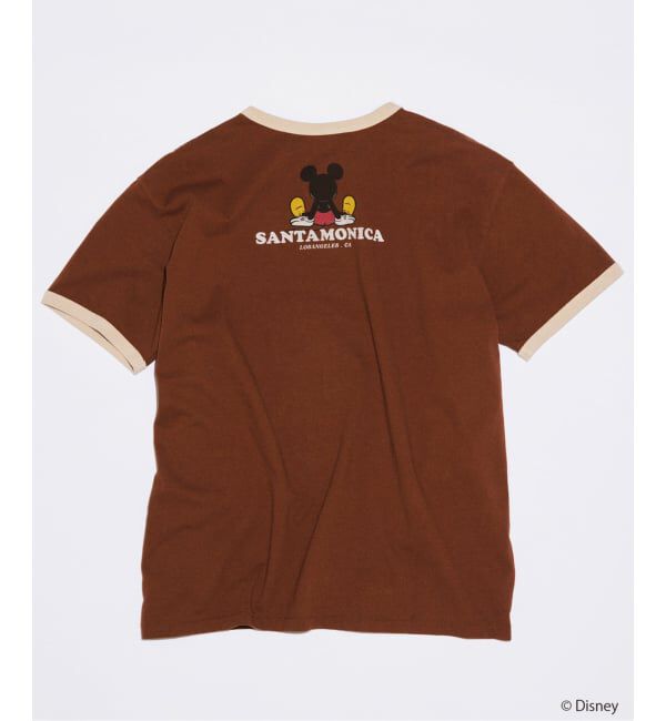 JOURNAL STANDARD「MICKEY MOUSE / ミッキー マウス 別注 プリント Tシャツ」|Tシャツ・カットソー|