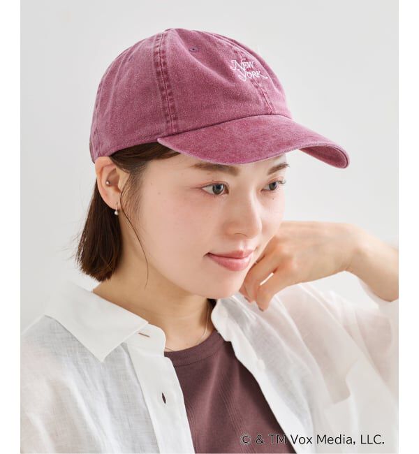U by SPICK&SPAN「New York Magazine  ロゴキャップ」|キャップ・キャスケット|