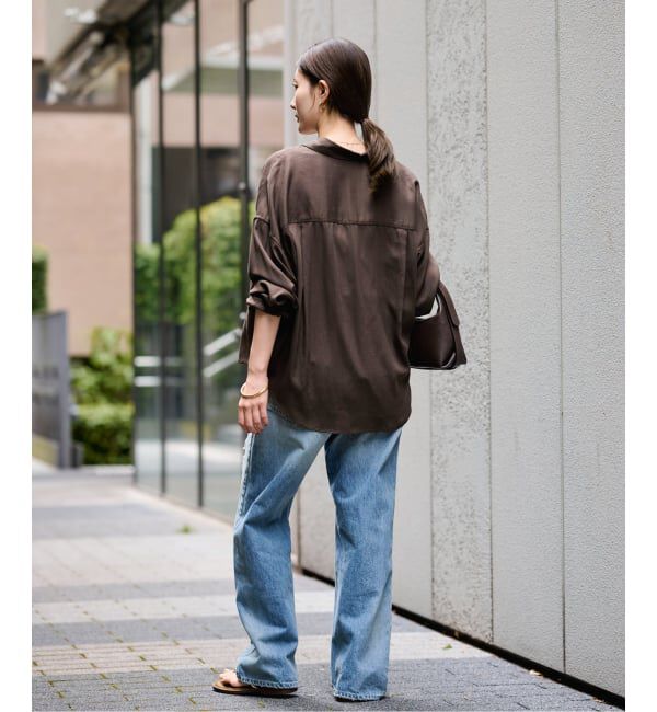 FRAMeWORK「リヨセルWORK SHIRT」|シャツ・ブラウス|