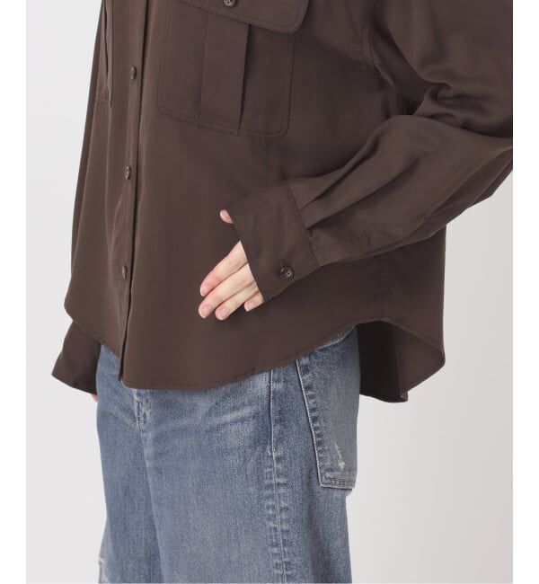 FRAMeWORK「リヨセルWORK SHIRT」|シャツ・ブラウス|
