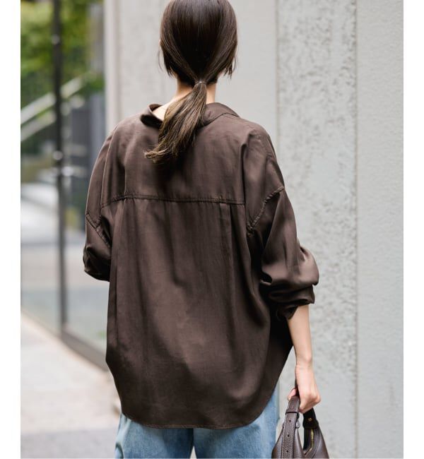 FRAMeWORK「リヨセルWORK SHIRT」|シャツ・ブラウス|
