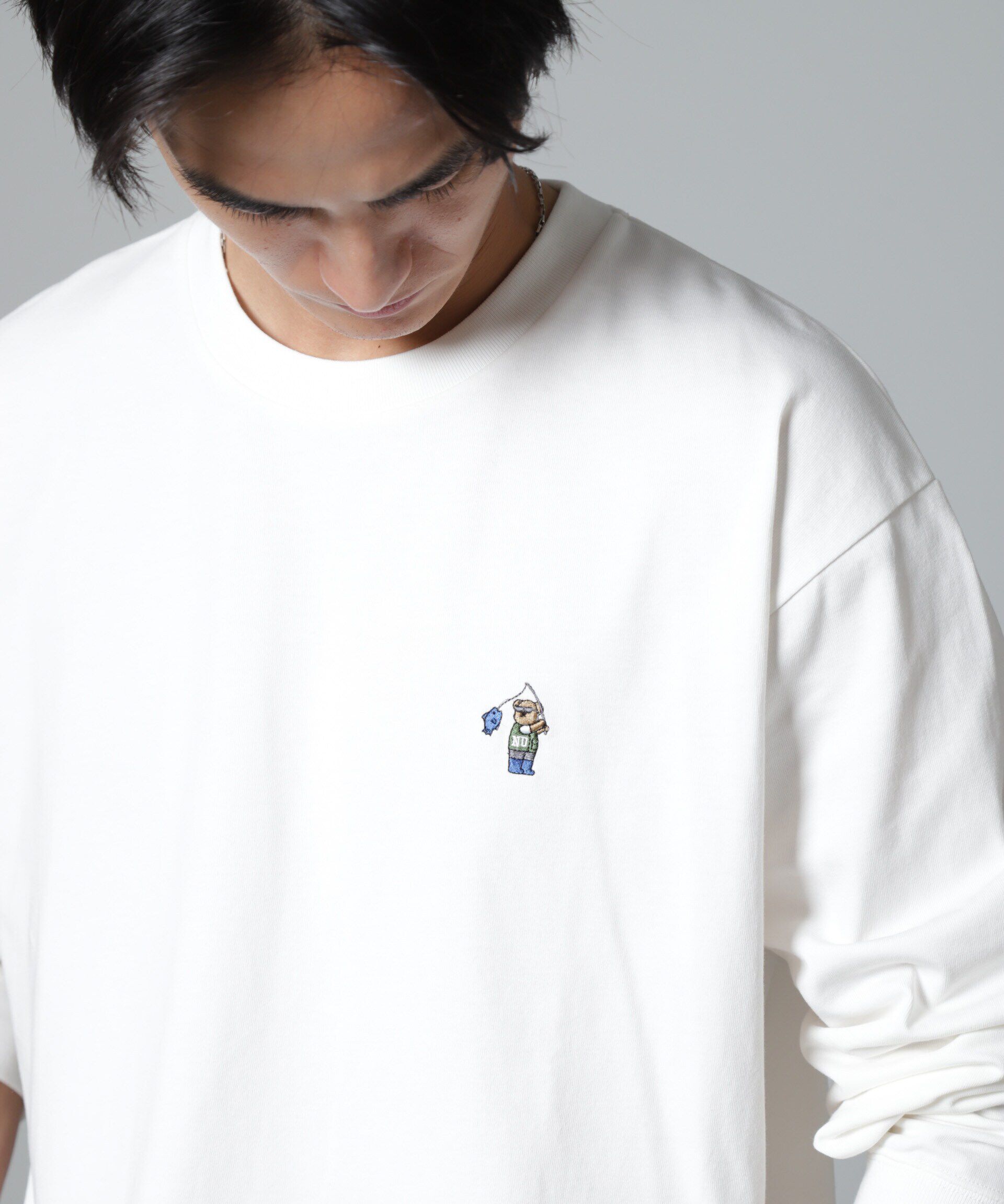 nano･universe「ナノベアロンTee 長袖」|Tシャツ・カットソー|