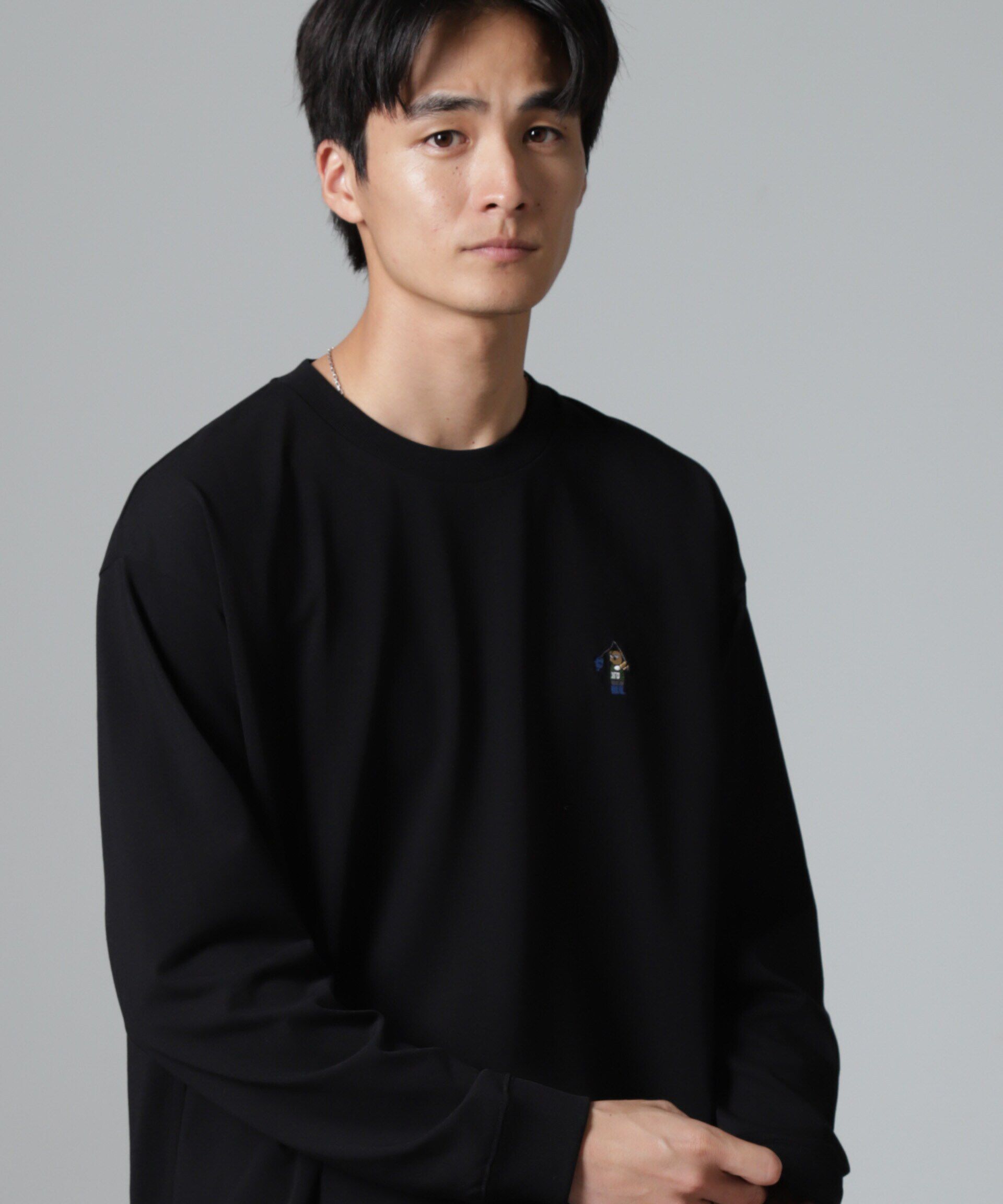 nano･universe「ナノベアロンTee 長袖」|Tシャツ・カットソー|パターン43