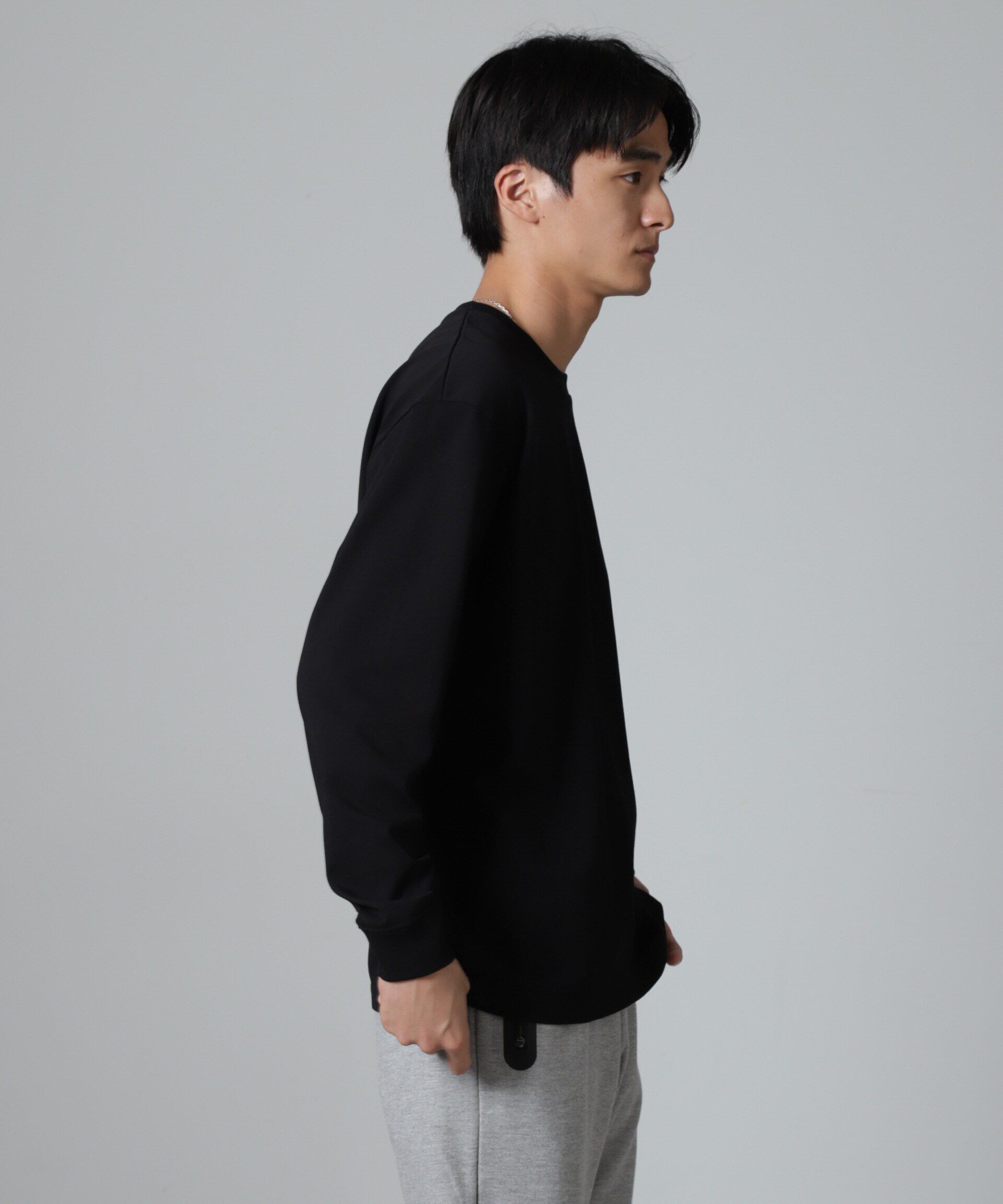 nano･universe「ナノベアロンTee 長袖」|Tシャツ・カットソー|