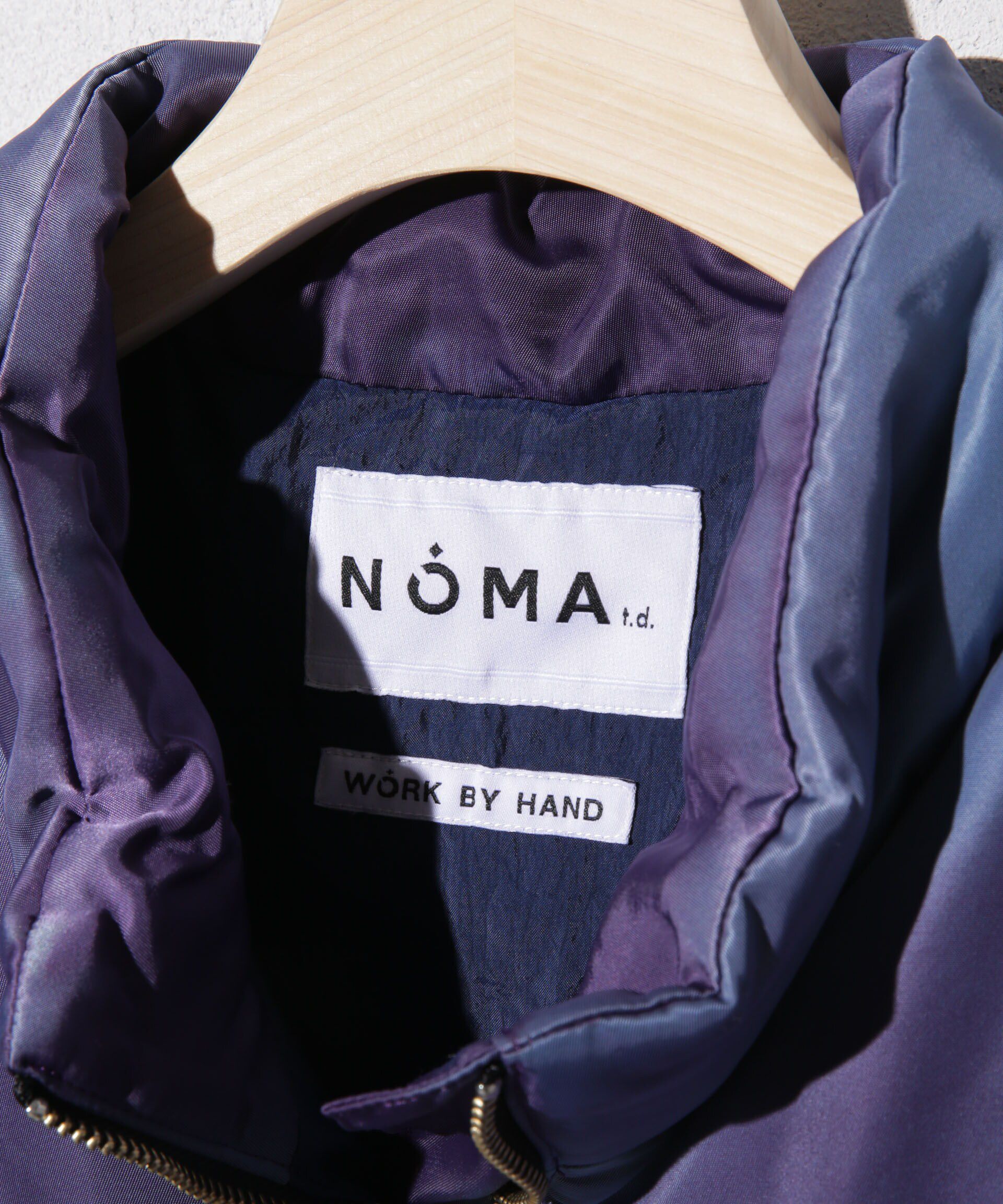 NANO universe「NOMA t．d．/Hand Dyed Puffer Vest」|ダウンベスト・ベスト|