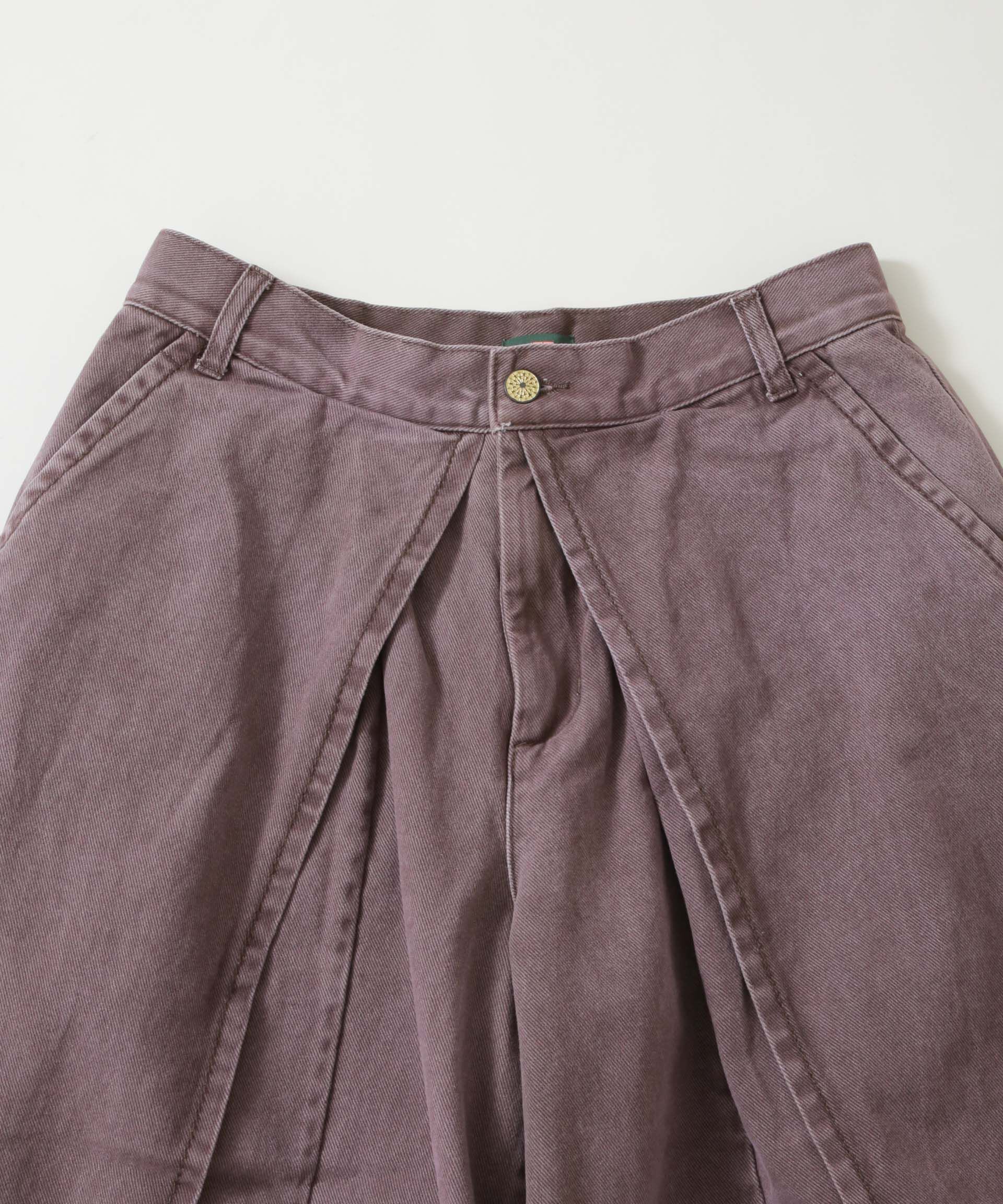 nano･universe「157/HALF TUCK SHORTS」|チノ|