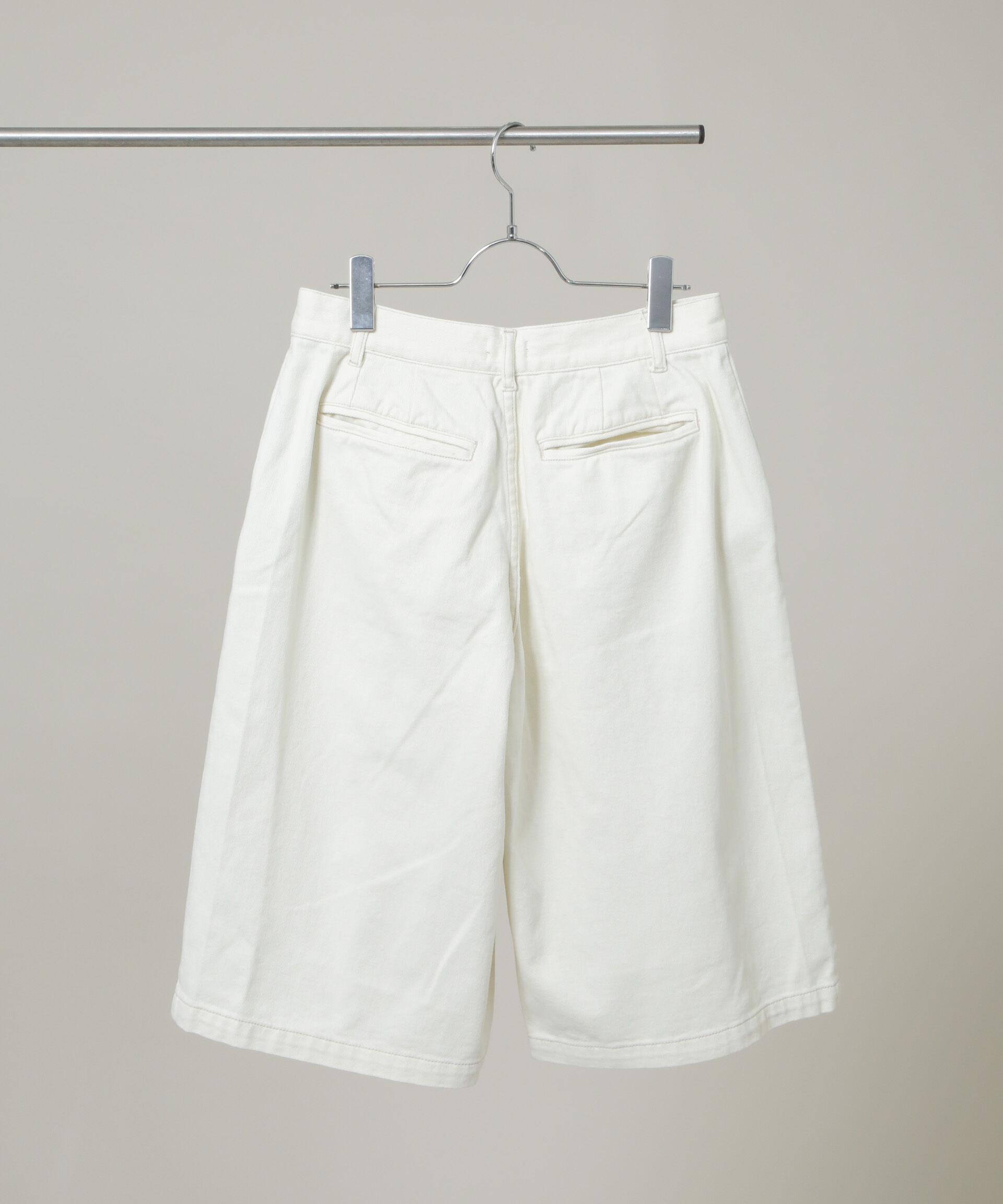 nano･universe「157/HALF TUCK SHORTS」|チノ|