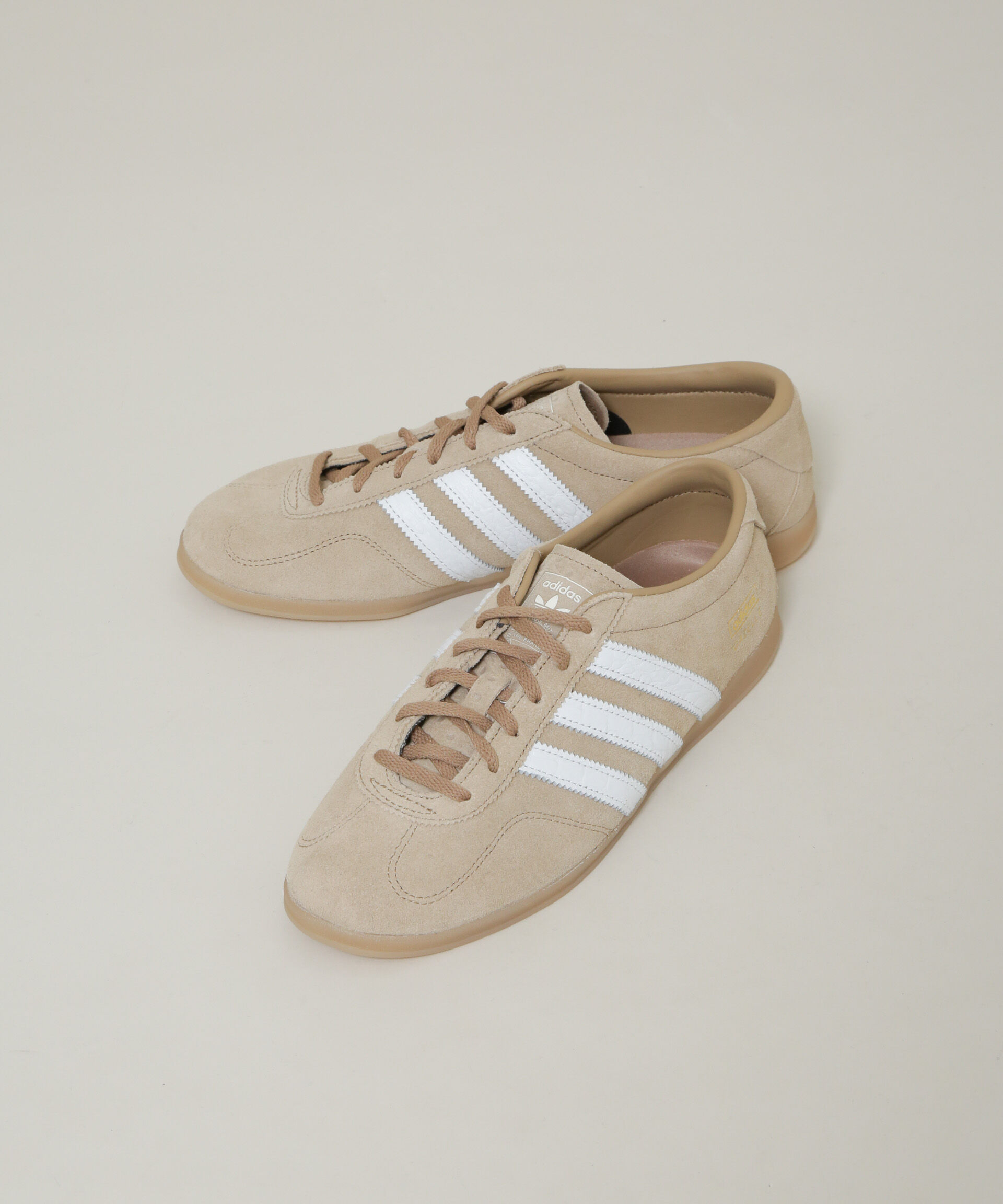 NANO universe「adidas/GAZELLE LO PRO BEIGE」|スニーカー|ベージュ