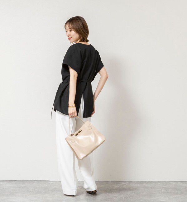 NOLLEY'S sophi「ウォッシャブルスラブメッシュフレンチジレ」|ベスト・ジレ|