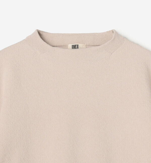 UNFIL「UNFIL | ボトルネック 半袖プルオーバー WOMEN」|ニット・セーター|