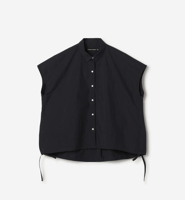  「nicholson & nicholson | バックギャザーシャツ WOMEN」|シャツ・ブラウス|NAVY